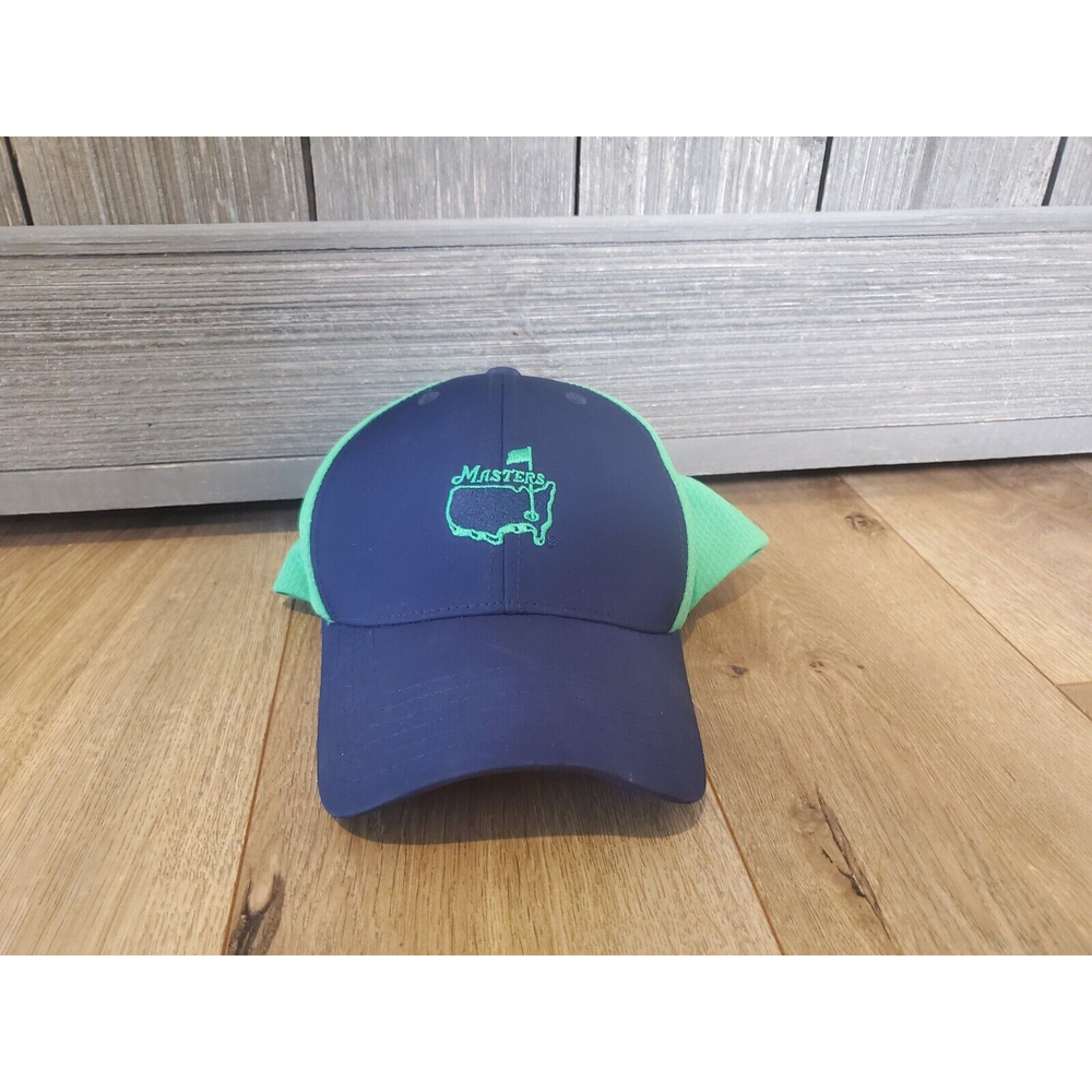 Masters Tournament Golf Hat Cap American Needle Augusta Adjustable Strap Navy